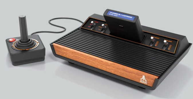 Juego Atari de los años 80s